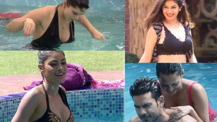 Bigg Boss 12: Girls who set the temperature High with their Bikinis | FilmiBeat