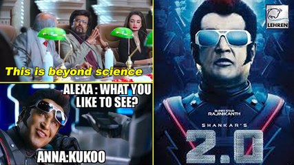 After Anushka Sharma Rajnikanth & Akshay Kumar's 2.0 Gets Hilariously Trolled