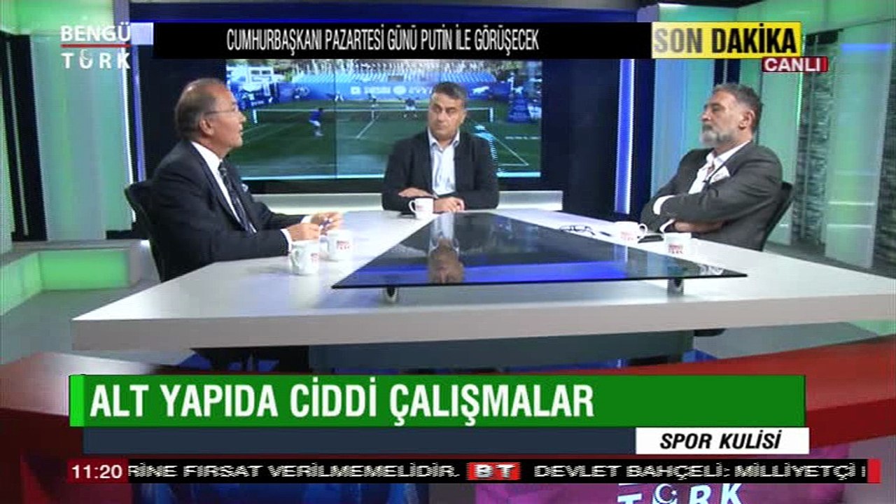 SPOR KULİSİ 14 EYLÜL 2018 (KONUK-CENGİZ DURMUŞ)