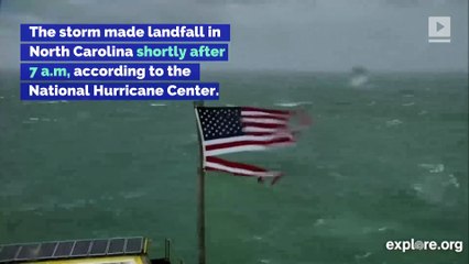 Watch Hurricane Florence Make Landfall in the Carolinas