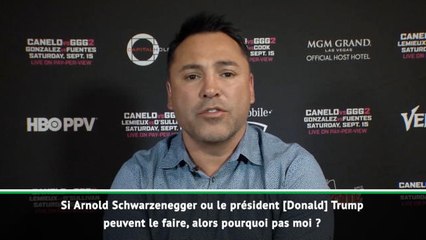 Boxe - De La Hoya président ? "Si Trump peut le faire..."