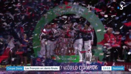 Coupe Davis : le palmarès de l'équipe de France