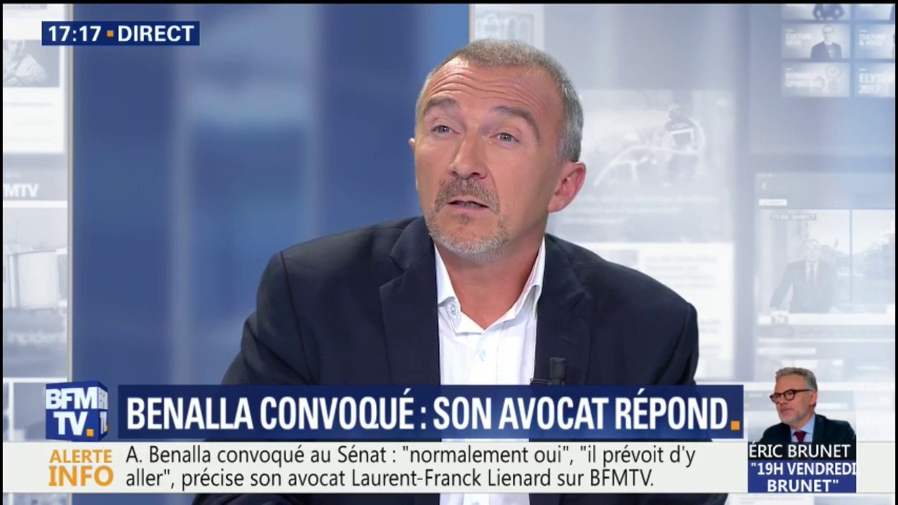 "Il n'a véritablement rien à cacher", défend l'avocat d'Alexandre Benalla