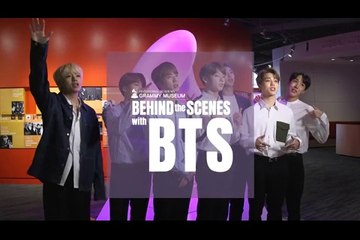 BTS Behind the Scence Grammy Museum