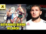 Conor Mcgregor sends a warning to Khabib by whooping his sparring partner,Mark Hunt and Wedrum