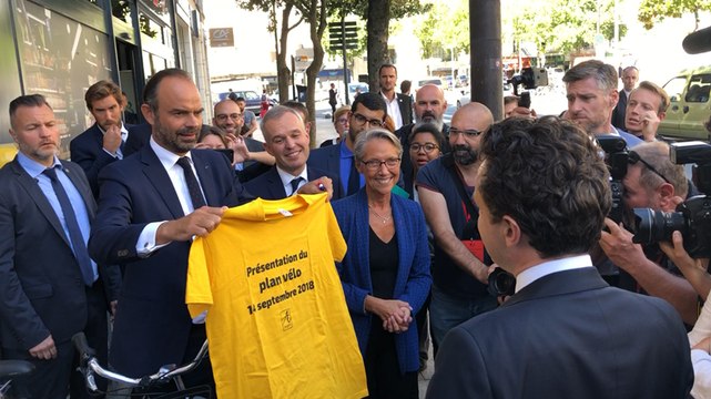 Édouard Philippe à Angers pour présenter le Plan vélo