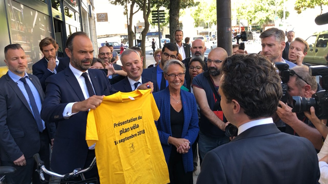 Édouard Philippe à Angers pour présenter le Plan vélo