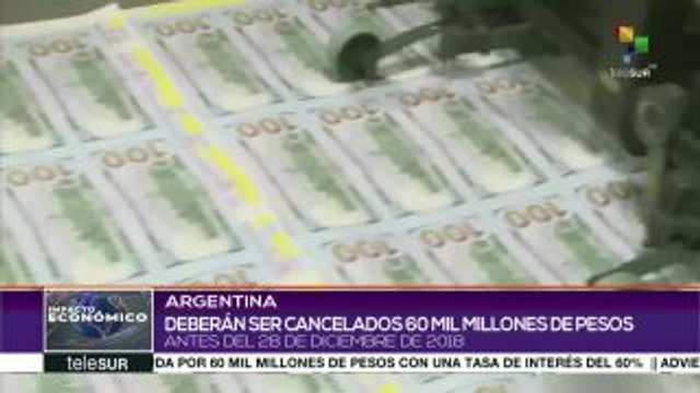 Argentina: Ministerio de Hacienda autoriza nueva emisión de deuda