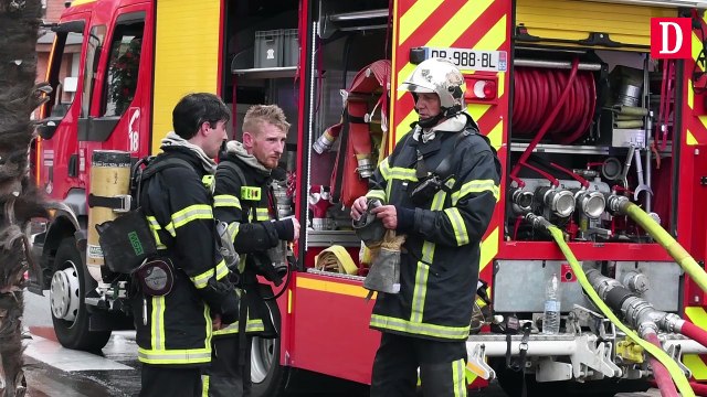 Incendie rue du Régiment de Bigorre à Tarbes