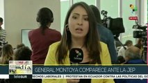 Colombia: comparece ante la JEP el general Mario Montoya