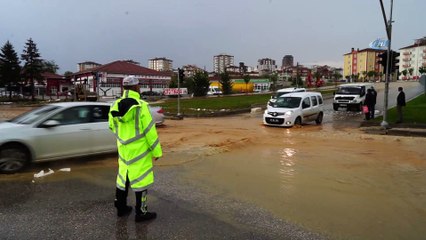 Sağanak yağış ve dolu Kastamonu'yu ikinci kez vurdu