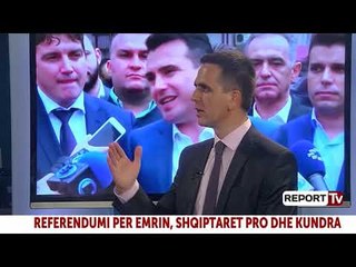 Video herunterladen: Referendumi në Maqedoni, kreu i Lëvizjes BESA në Report Tv