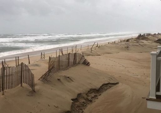 North Carolina Dunes Destroyed After Hurricane Florence Batters Coast