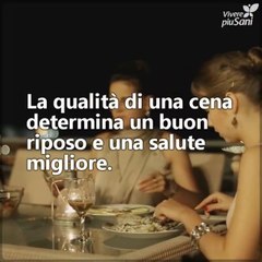 Prendi nota degli alimenti da mangiare e da evitare prima di andare a dormireevitare,
