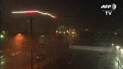 L'ouragan Florence a touché terre sur la côte atlantique