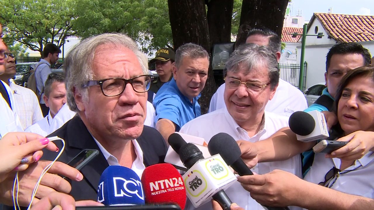 Almagro visita Cúcuta, clave en crisis migratoria venezolana