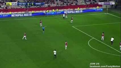 Romain del Castillo Goal HD - OGC Nice 0 - 1 Rennes - 14.09.2018 (Full Replay)