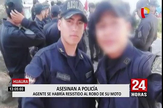 Huaura: sujetos asesinan de cuatro balazos a suboficial de la policía