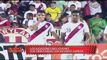 Los más jóvenes en debutar en la era de Gareca