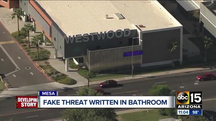 Teens make fake school threats in Mesa