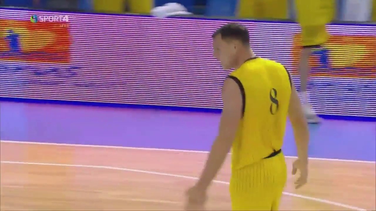 Jonas Mačiulis AMAZING 3-Point Winner - Panathinaikos 81-82 AEK 14.09.2018