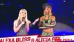 Alexa Bliss -compliments- Trish Stratus- Raw, Aug. 27, 2018