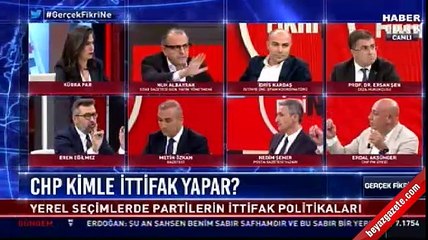 Canlı yayını reklam götüren ittifak kavgası