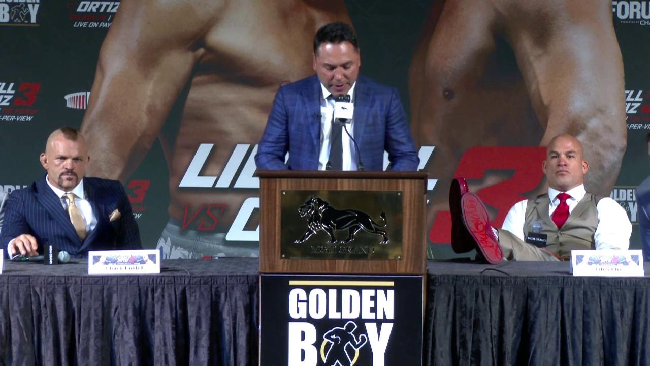 Tito Ortiz Podium