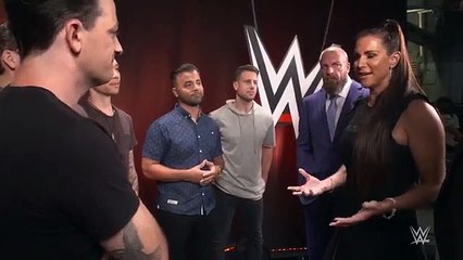 Stephanie McMahon and Triple H meet O.A.R.