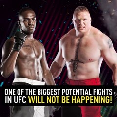 It's safe to say Jon Jones vs Brock Lesnar isn'...