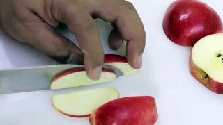 3 Fun Apples Cutting Garnish