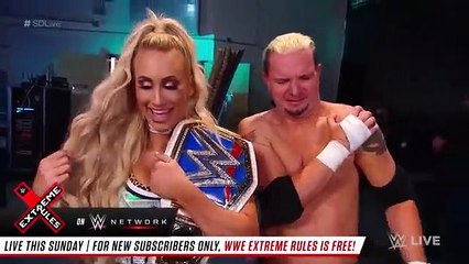 Paige adds a stipulation to Carmella vs. Asuka at WWE Extreme Rules- July 10, 2018