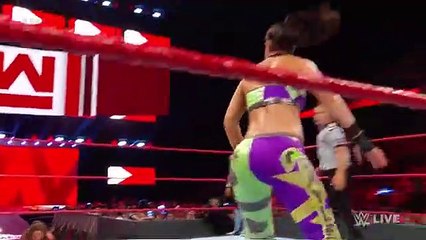Sasha Banks & Bayley vs. Liv Morgan & Sarah Logan- Raw, June 18, 2018