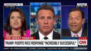 Ana Navarro Vs Steve Cortes  With Chris Cuomo On Trump Puerto Rico