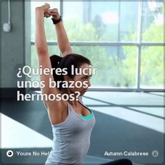 ¿Quieres unos brazos perfectos? Prueba entonces estos ejercicios.