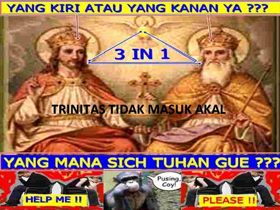 [197] DR. KAI LUHR (MUALLAF CENDEKIAWAN JERMAN) : "TRINITAS TIDAK MASUK AKAL."