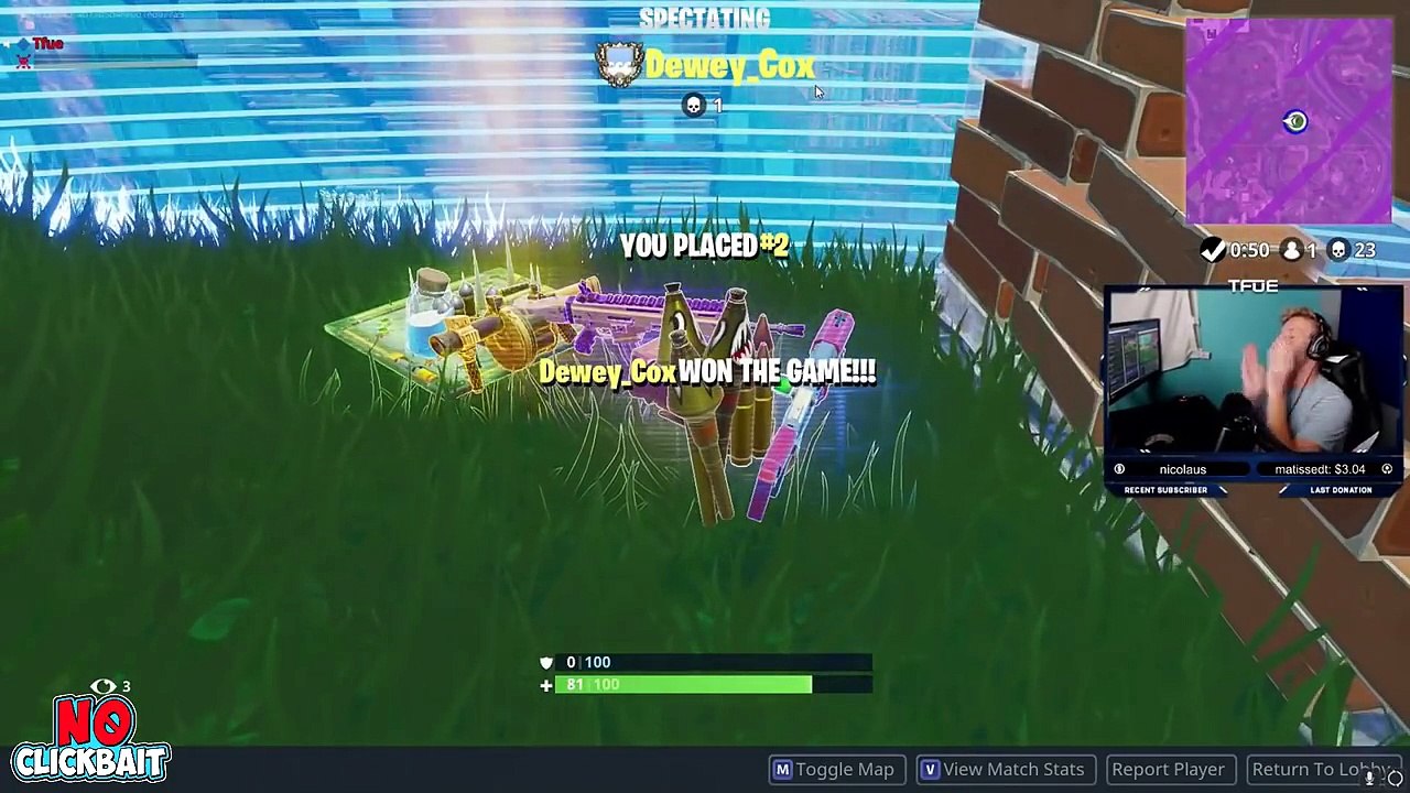 FaZe Tfue Giving Default Noobs a Win