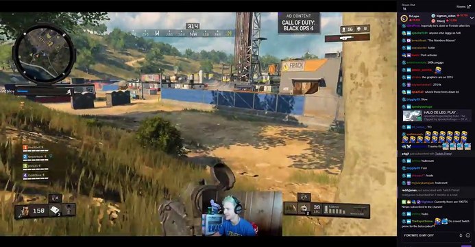 Ninja Plays His First Game Of COD Battle Royale | Call of Duty Black Ops 4 Blackout