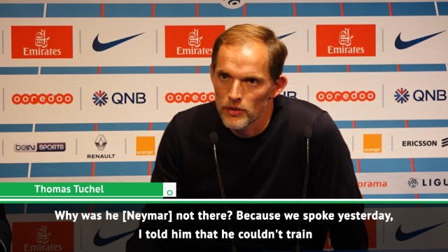 Tuchel 'concerned' with Neymar's fitness ahead of Liverpool clash