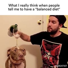 What I really think when people tell me to have a "balanced diet"