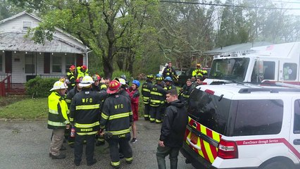 Florence deixa vítimas e estragos