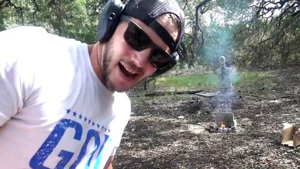 I Duct Taped a Cannon to The Hood!