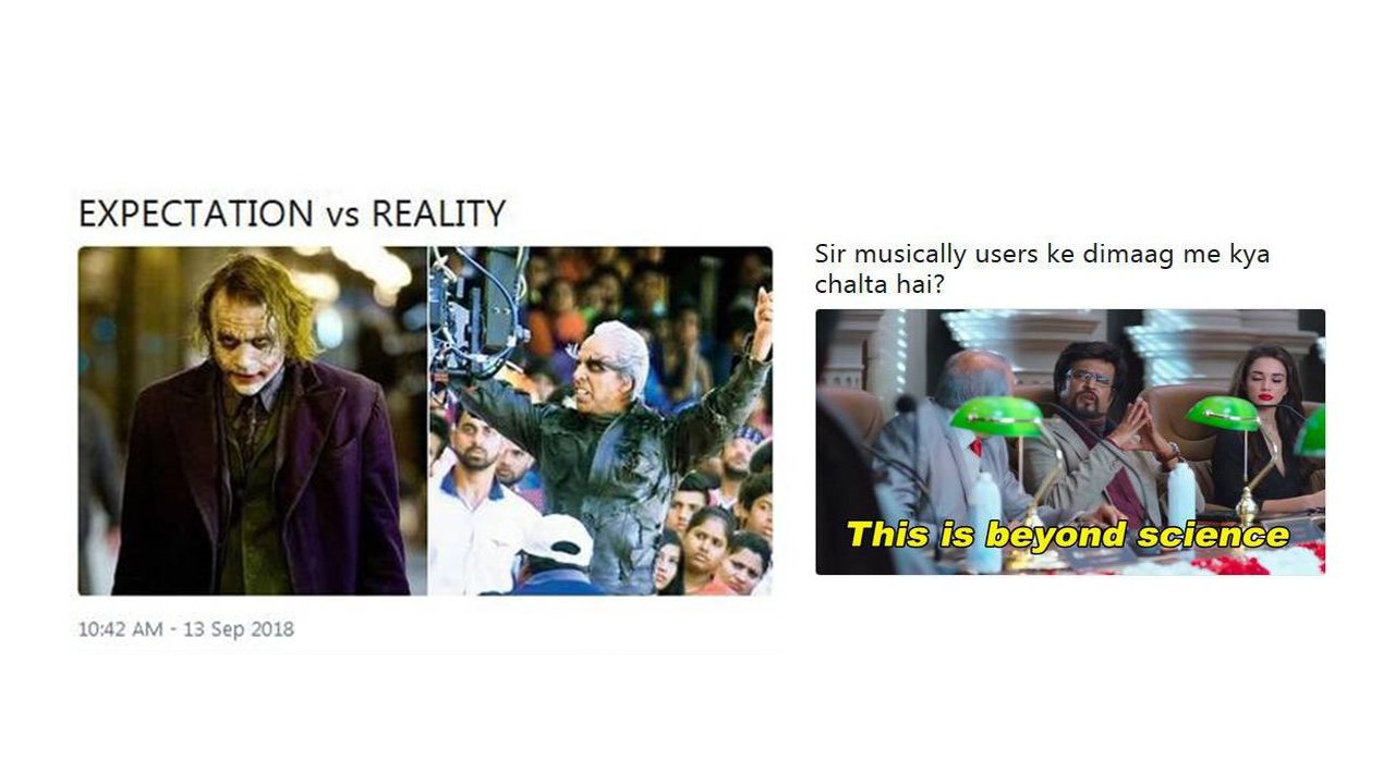 Rajnikanth & Akshay Kumar 2.0 teaser MEMES goes viral | FilmiBeat