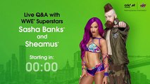 WWE fans—we’re hosting a LIVE Q&A with WWE Superstars Sasha Banks and Sheamus in Brooklyn during WWE SummerSlam! Comment with your questions below. #AskSashaShe