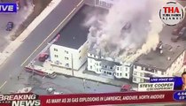 ABD'de büyük yangın 25 ev yanıyor