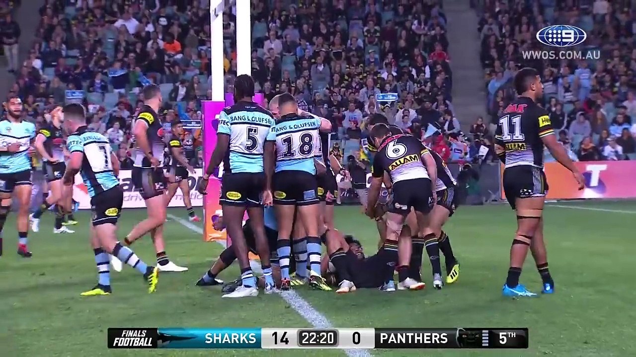 NRL Highlights: Cronulla Sharks v Penrith Panthers - Finals Week 2