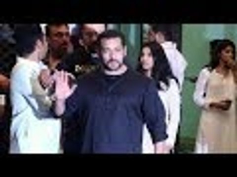 Salman Khan Visits Sister Arpita Khan's House Ganpati Celebrations!