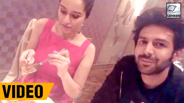Shraddha Kapoor Teaches Kartik Aaryan How To Properly Eat Noodles!