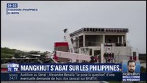 Toits envolés, arbres déracinés... Le super typhon Mangkhut balaye les Philippines