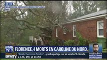 L'ouragan Florence, rétrogradé en tempête tropicale, a fait au moins 4 morts en Caroline du Nord